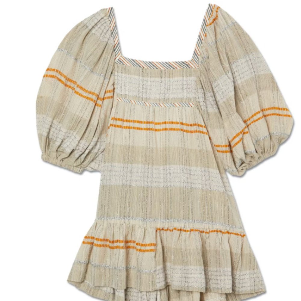 Free People Cozy Stripe Mini Dress